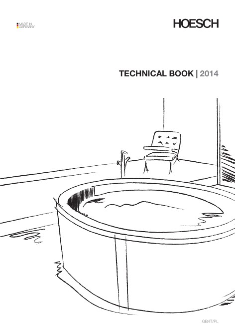 Hoesch - Каталог Technical Book | 2014