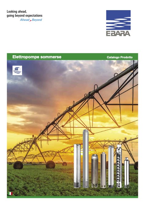 Ebara Pumps Europe - Catalogue Pompe Sommerse