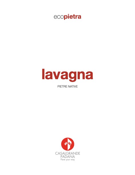 Casalgrande Padana - Catálogo lavagna