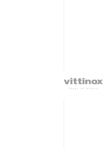 Vittinox - Listino prezzi Cappe su misura