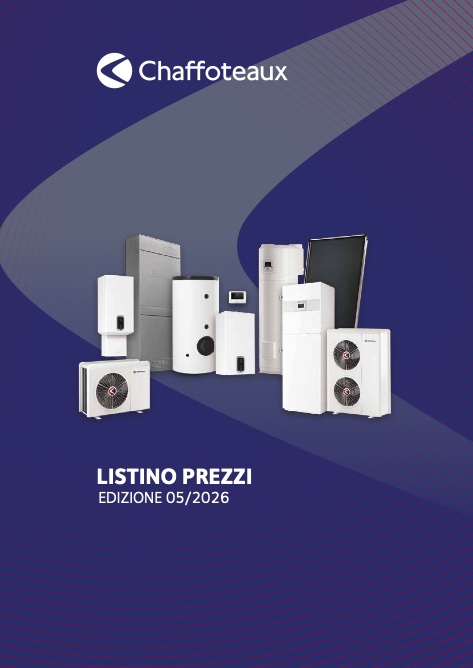 Chaffoteaux - Listino prezzi 05/2026