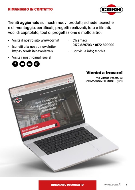 Corh - Listino prezzi 30 2025