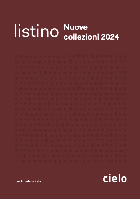 Cielo - Preisliste Nuovi prodotti 2024