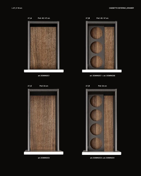 Antonio Lupi - Katalog Combinazioni Attrezzatura Domino