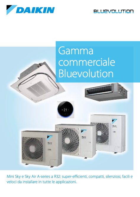 Daikin - Catalogue Gamma Commerciale Bluevolution