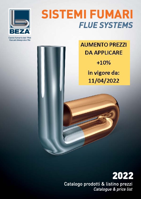 Beza - Listino prezzi Aprile 2022