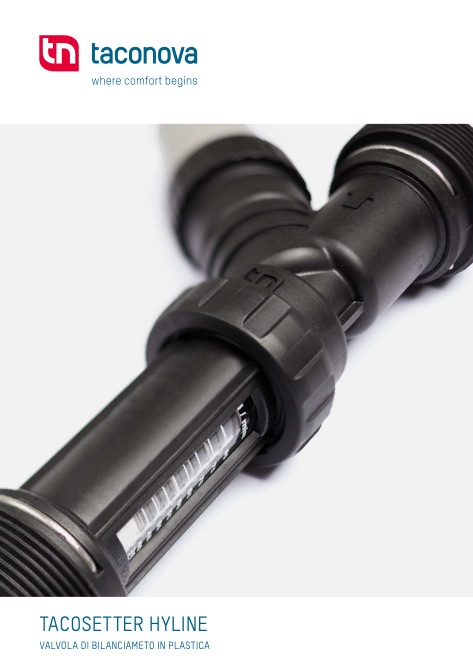 Taconova - Catalogo TacoSetter Hyline