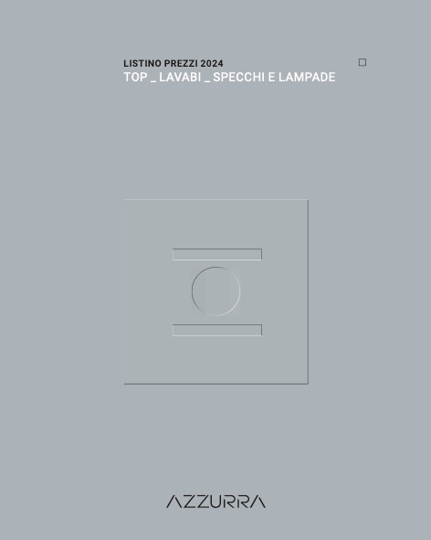 Azzurra Bagni - Listino prezzi Top 2024
