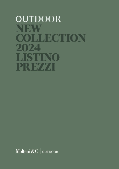 Molteni&C - Listino prezzi Outdoor | New collection