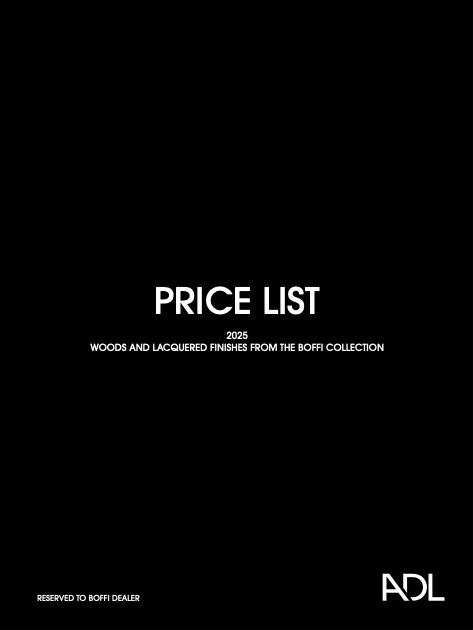 Boffi - Listino prezzi Finiture