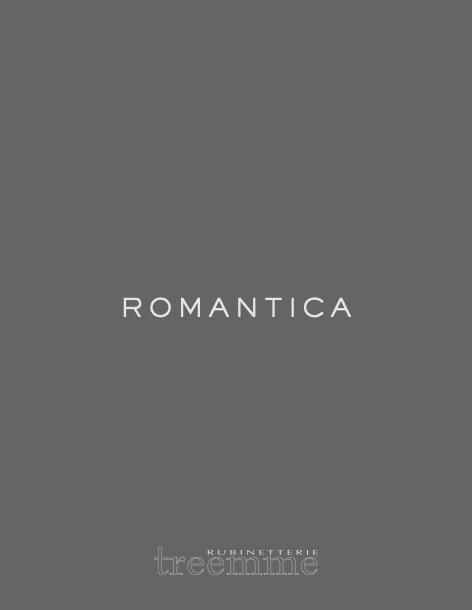 Rubinetterie Treemme - Catalogo Romantica