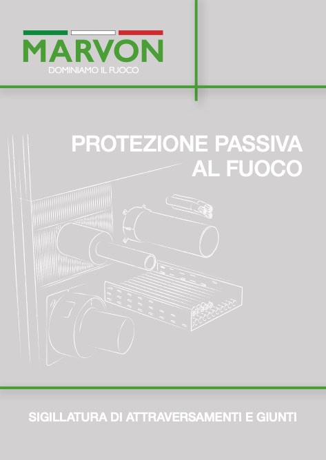 Marvon - Catalogo Sigillatura di Attraversamenti e Giunti
