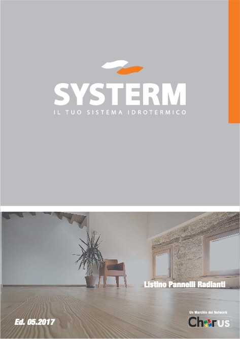 Systerm - Listino prezzi Sistemi radianti