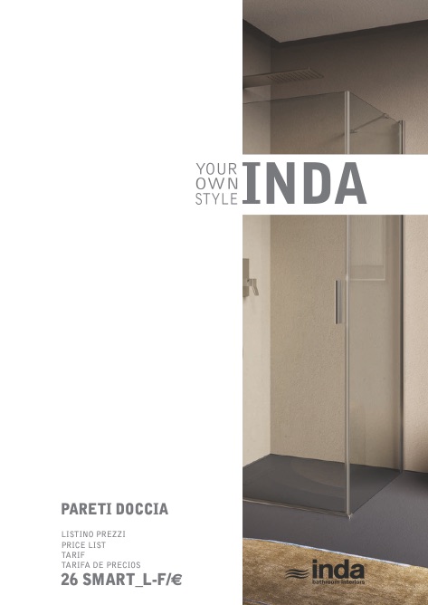 Inda - Liste de prix Pareti doccia 26 Smart L