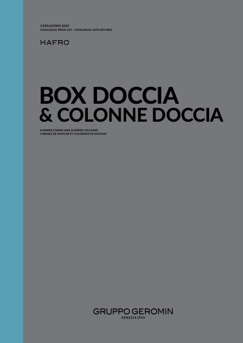 Hafro - Geromin - Listino prezzi Box Doccia & Colonne Doccia 2025