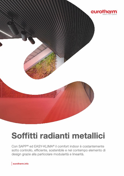 Eurotherm - 目录 Soffitti radianti metallici