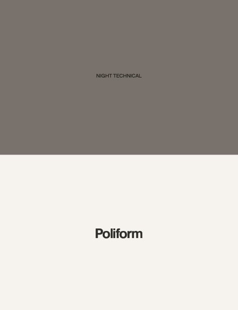Poliform - Catalogo Night Technical