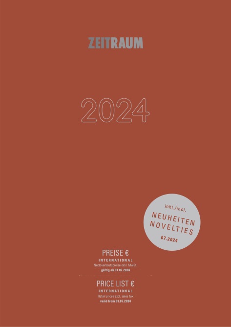 Zeitraum - 价目表 2024