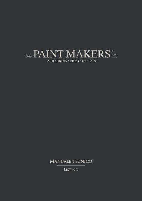 Paint Makers - Price list 2022