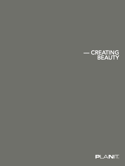 Planit - Catalogo creating-beauty
