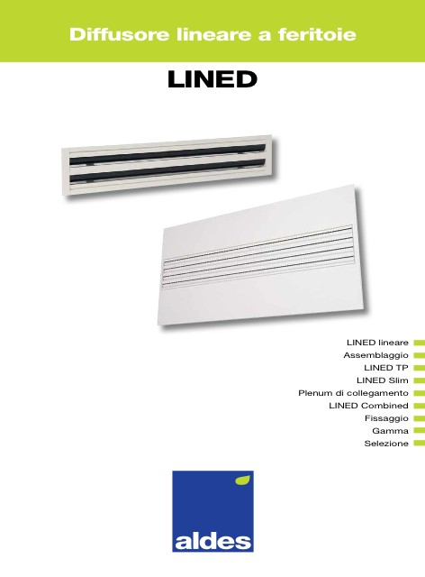 Aldes - Catalogue LINED