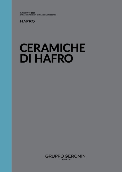 Hafro - Geromin - Lista de precios Ceramiche di Hafro