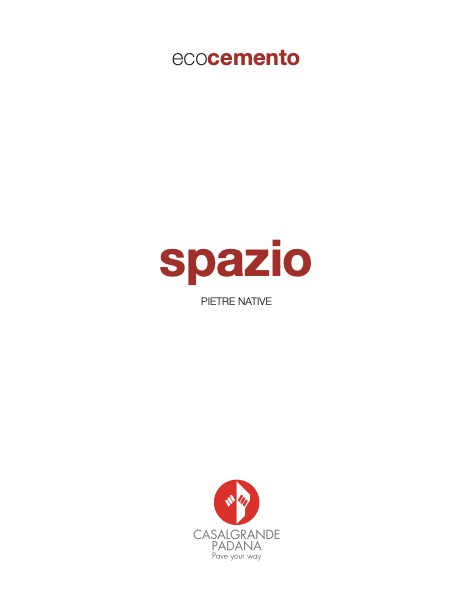 Casalgrande Padana - Catálogo spazio