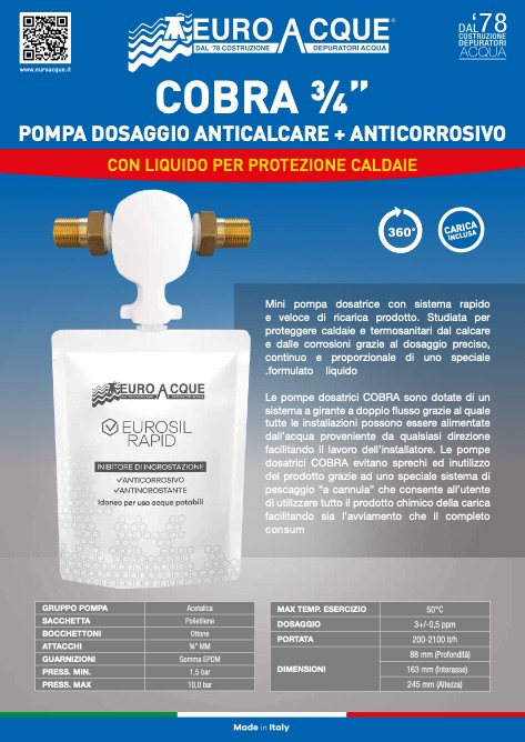 Euroacque - Catalogo COBRA ¾