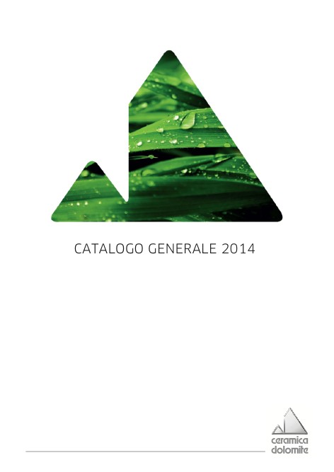 Dolomite - Catalogue Generale 2014