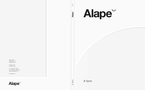 Alape - Catalogue A˘form