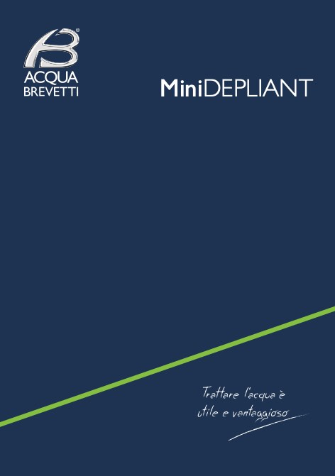 Acqua Brevetti - Katalog MiniDEPLIANT
