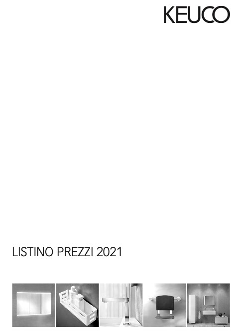 Keuco - Lista de precios 2021