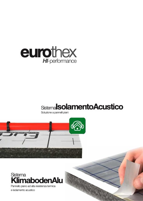Eurothex - Katalog IsolamentoAcustico