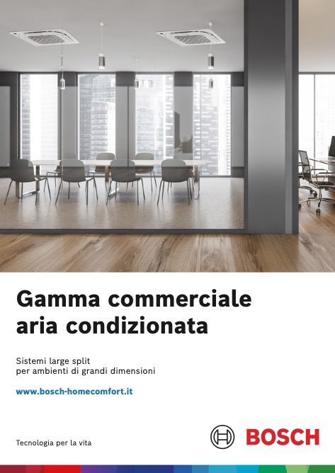 Bosch Termotecnica - Catalogue Gamma commerciale aria condizionata