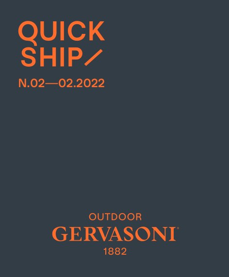 Gervasoni - Каталог Quick Ship