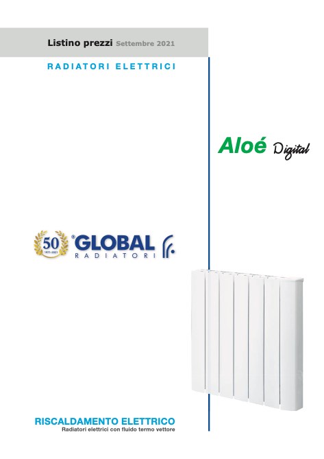 Global Radiatori - Preisliste Radiatori elettrici