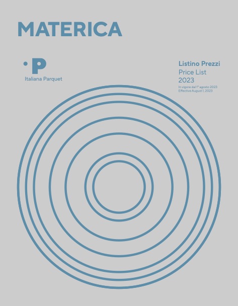 Ipf - Listino prezzi MATERICA
