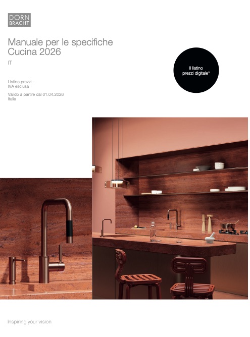 Dornbracht - Preisliste Cucina | Aprile 2026