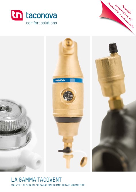 Taconova - Katalog LA GAMMA TACOVENT