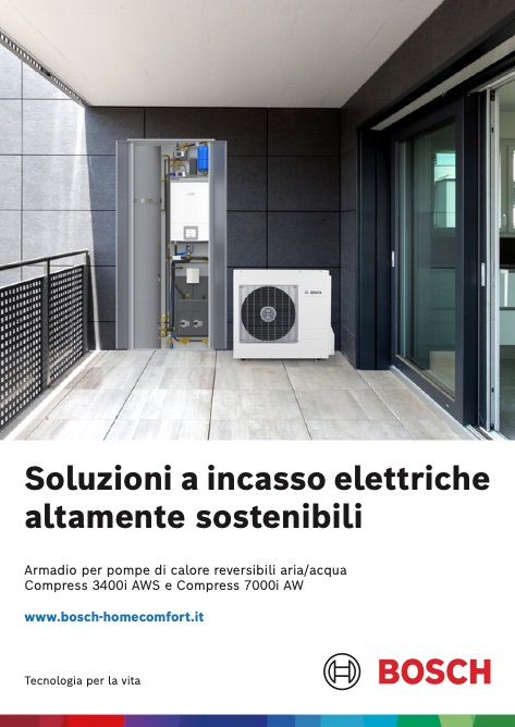 Bosch Termotecnica - Catalogue Armadio per pompe di calore reversibili aria/acqua Compress 3400i AWS e Compress 7000i AW