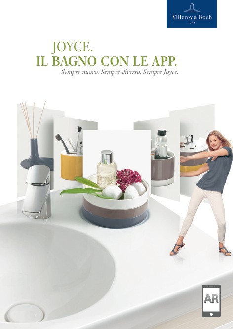 Villeroy&Boch - Catalogue Joyce, il bagno con le app