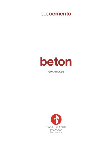 Casalgrande Padana - Catalogo beton