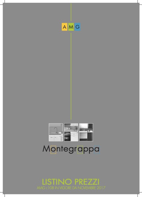 Montegrappa - Price list AMG r. 108