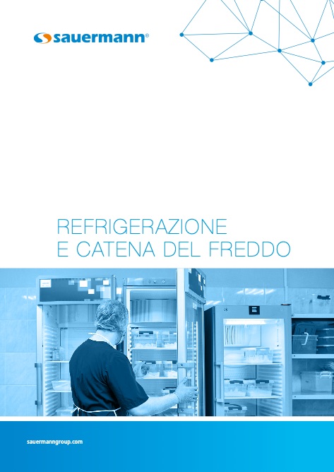 Sauermann - Catalogo Refrigerazione e catena del freddo