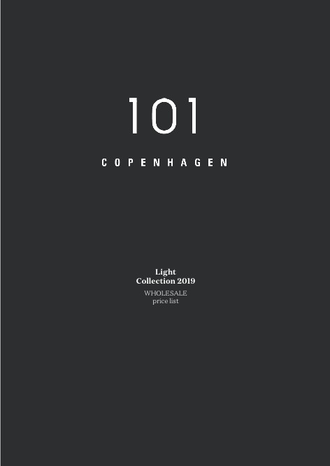 101 Copenhagen - Price list Light