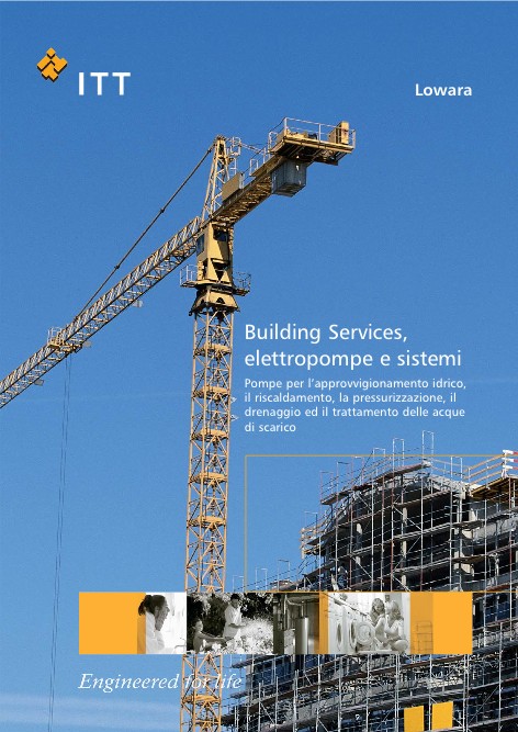 Xylem Lowara - Catalogue Building Services, elettropompe e sistemi