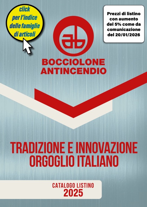 Bocciolone Antincendio - Liste de prix 2025