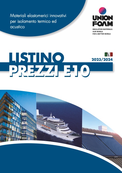 Union Foam - Listino prezzi E10 (rev. 01/2024)