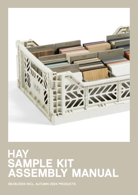 Hay - Catalogo Assembly Manual