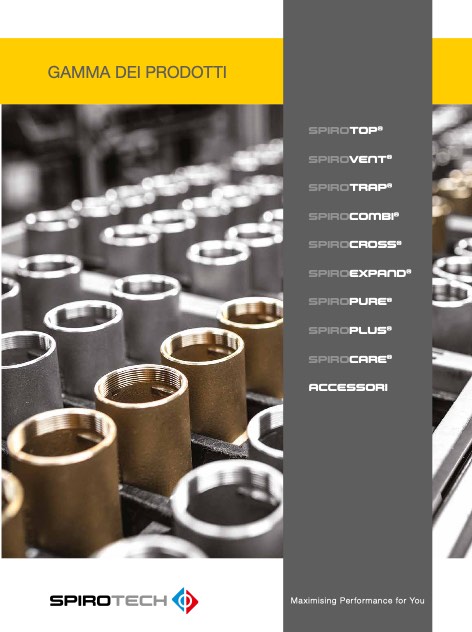 Spirotech - Catalogo Gamma dei prodotti